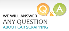 We answer your questions in order to scrap a car