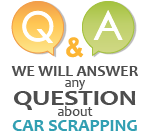We answer your questions in order to scrap a car.